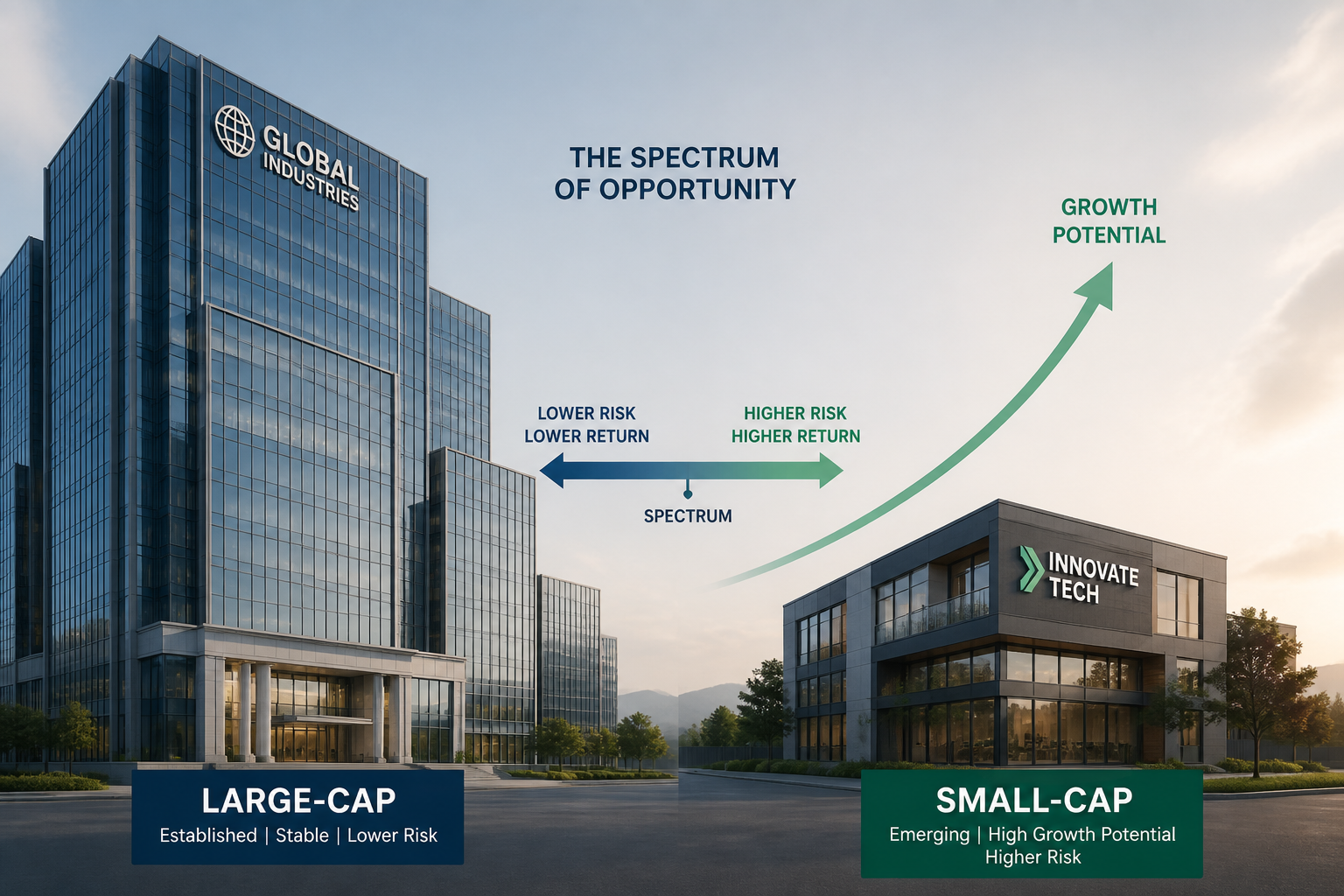 Small-Cap vs Large-Cap Stocks: Risk, Return, and When to Buy